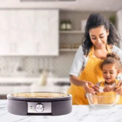 Duronic PM152 Crêpière De 1500W Avec Plaque Antiadhésive De 34 Cm -... 9 Duronic PM152 Crêpière De 1500W Avec Plaque Antiadhésive De 34 Cm -... -Maison 81eqdrdsrtl