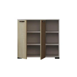 Armoire Multifonctionnelle Dino - Homemania - Blanc, Bois, Noir - 90 X... -Maison armoire multifonctionnelle dino homemania blanc bois noir 90 x 37 x 85 cm 13464950 36849074 1140x1140