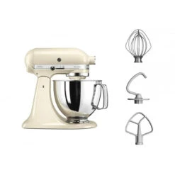 KitchenAid Artisan Robot Pâtissier 4.8 Litres - Crème -Maison artisan robot patissier 4 8 litres creme 3 1140x1140