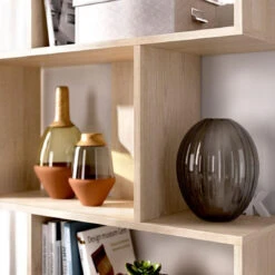 Bibliothèque NILS Imitation Chêne -Maison bibliotheque nils imitation chene 11709514 30860966 1140x1140