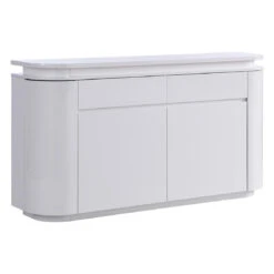Buffet 4 Portes Et 2 Tiroirs Avec LEDs - MDF - Blanc Laqué - VANDANA 7 Buffet 4 Portes Et 2 Tiroirs Avec LEDs - MDF - Blanc Laqué - VANDANA -Maison buffet bas vandana 13021322 35351168 1140x1140