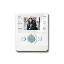 Came Bpt Vidéophone Mains Libre Blanc Lcd Fonct Malentendants Pev Bi ...