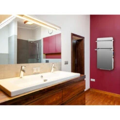 Chauffe-serviettes électrique 2000W En Verre Trempé Finition Miroir ... -Maison chauffe serviettes electrique 2000w en verre trempe finition miroir et display led 13190712 35794084 1140x1140