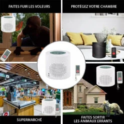 Chien De Garde électrique Aboyeur Sans Fil Capteur Radar 2 Télécomm... -Maison chien de garde electrique aboyeur sans fil capteur radar 2 telecommandes alarme de securite a domicile 360 degres chien qui aboie 13811316 38249212 1140x1140