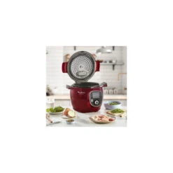 Multicuiseur Intelligent 6l 1600w Rouge - Ce85b510 - MOULINEX -Maison cuiseur vapeurmijoteuse moulinex ce85b510 5957256 23240757 1140x1140