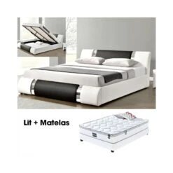 Lit Coffre + Matelas 160 ATLANTIC