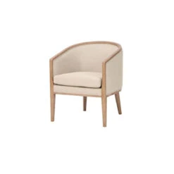 Fauteuil LOUISE Bois Et Tissu -Maison fauteuil louise bois et tissu 13392274 36635558 1140x1140