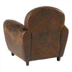 Time Fauteuil Vintage CLUB Tissu Microfibre Marron -Maison fauteuil vintagei club tissu microfibre marron 11022302 28789452 1140x1140