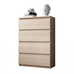 Furnix Commode / Meuble De Rangement ARENAL Avec 4 Tiroirs 70 X 37 X 9... -Maison furnix commode meuble de rangement arenal avec 4 tiroirs 70 x 37 x 98 cm chene sonoma style moderne 11343530 29635762 1140x1140