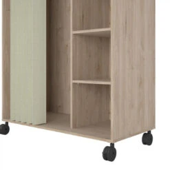 Kit Dressing Avec Rideau L.100 Cm MOVE 2 Imitation Chêne -Maison kit dressing avec rideau l100 cm move 2 imitation chene 10486462 27138326 1140x1140