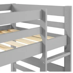 Lits Superposés 2x90x190 Cm BLOOM Gris -Maison lits superposes 2x90x190 cm bloom gris 12407128 33075334 1140x1140