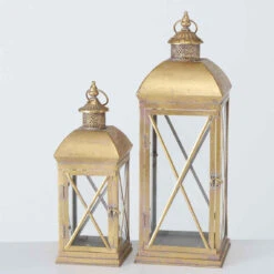 Lot De 2 Lanternes D'Intérieur Gigaro