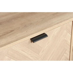 Meuble TV 3 Portes L.190 Cm OMALLEY 2 Imitation Chêne Sonoma + Noir 8 Meuble TV 3 Portes L.190 Cm OMALLEY 2 Imitation Chêne Sonoma + Noir -Maison meuble tv 3 portes l190 cm omalley 2 imitation chene sonoma noir 14085670 39137876 1140x1140