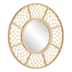 Miroir D70 Cm ARIANE Naturel