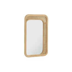 Miroir Ethnique Cannage En Rotin Et Bambou MELANIE - L.61 X H. 101 Cm ... -Maison miroir rectangulaire ethnique cannage rotin et bambou melanie h 101 cm naturel 10333684 26713530 1140x1140
