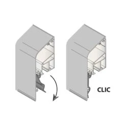 Pack Motorisé Filaire Pour Volet Coulissant 1 Vantail - Largeur Baie ... -Maison pack motorise radio pour volet coulissant 2 vantaux largeur baie 125 m max 1