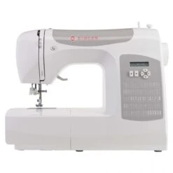 Singer Machine à Coudre C5205-CR 75 W Blanc Et Gris