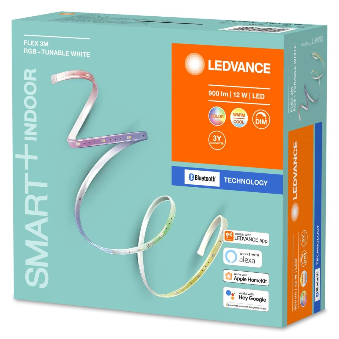 LEDVANCE Ruban LED Connectée Smart+ Bluetooth KIT FLEX 3M - Intérieur - Coule... – Image 2