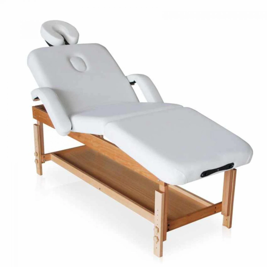 Table De Massage En Bois Fixe Réglable Multi-position 225 Cm Massage-... 2 Table De Massage En Bois Fixe Réglable Multi-position 225 Cm Massage-... – Image 2