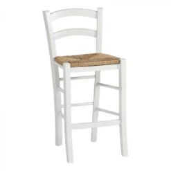 Tabouret De Bar PAYSAN Blanc