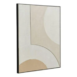 Toile Peinte A 80x100 Cm ULAILA Beige