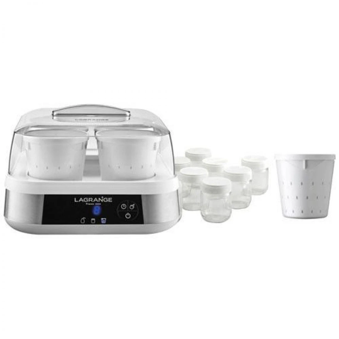 Yaourtière Et Fromagère 9 Pots 18w - 459601 - LAGRANGE 1 Yaourtière Et Fromagère 9 Pots 18w - 459601 - LAGRANGE